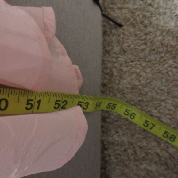 Japna Dress Pink Floral Ruffle Fairy Whimsical Cottage Core Grunge Coquette - Picture 6 of 13